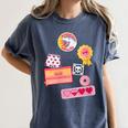 Dungeon Crawler Carl Colorful Sticker Collage LitRPG Book Women's Comfort Colors T-Shirt Moss Dungeon Crawler Carl Colorful Sticker Collage LitRPG Book Women's Comfort Colors T-Shirt Moss
