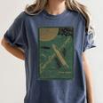 From The Earth To The Moon Book Cover 1874 Premium Women's Comfort Colors T-Shirt Moss