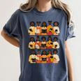 Educated Afro Women Girl Reading Book Future HBCU Grad Women's Comfort Colors T-Shirt Moss