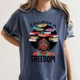 Education Is Freedom Teacher History Month Books Lover Women's Comfort Colors T-Shirt Moss