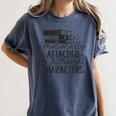 Emotionally Attached To Fictional Characters Banned Books Women's Comfort Colors T-Shirt Moss