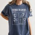 Enemies To Lovers Morally Grey Book Lover Romantasy Bookish Women's Comfort Colors T-Shirt Moss Enemies To Lovers Morally Grey Book Lover Romantasy Bookish Women's Comfort Colors T-Shirt Moss