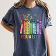 Equality Books Peace Love Compassion LGBT Gay Lesbian Pride Women's Comfort Colors T-Shirt Moss Equality Books Peace Love Compassion LGBT Gay Lesbian Pride Women's Comfort Colors T-Shirt Moss