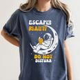 Escaped Reality Do Not Disturb Book Lover Women's Comfort Colors T-Shirt Moss