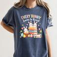 Every Bunny Loves To Read Book Lover Easter Day Apparel Women's Comfort Colors T-Shirt Moss Every Bunny Loves To Read Book Lover Easter Day Apparel Women's Comfort Colors T-Shirt Moss