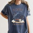 F-CAW-F Crow Book Lover Reader Gothic Humor Women's Comfort Colors T-Shirt Moss F-CAW-F Crow Book Lover Reader Gothic Humor Women's Comfort Colors T-Shirt Moss