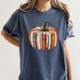 Fall Book Pumpkin Halloween Teacher Librarian Thanksgiving Women's Comfort Colors T-Shirt Moss Fall Book Pumpkin Halloween Teacher Librarian Thanksgiving Women's Comfort Colors T-Shirt Moss