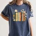 Fantasy Drama Tragedy Book Floral Subtle Women's Comfort Colors T-Shirt Moss