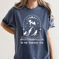 In My Fantasy Era ShirtSmutty Book Dragon In My Fantasy Era Women's Comfort Colors T-Shirt Moss