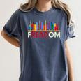 Freadom Anti-Banned Books – Read Banned Books Library Women's Comfort Colors T-Shirt Moss