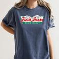 Fresh Books Read Daily Saying Reading And Book Women's Comfort Colors T-Shirt Moss