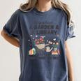 Gardening & Library Lover Books Reading Plants Cute Women's Comfort Colors T-Shirt Moss
