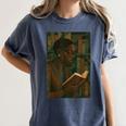 Geometric History Educated Women Teacher Book Melanin Women's Comfort Colors T-Shirt Moss Geometric History Educated Women Teacher Book Melanin Women's Comfort Colors T-Shirt Moss