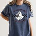 The Only Ghost I Know Is The Holy Ghost Ghost Read Book Women's Comfort Colors T-Shirt Moss