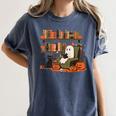Ghost Library Reading Books Halloween Men Women Kids Women's Comfort Colors T-Shirt Moss Ghost Library Reading Books Halloween Men Women Kids Women's Comfort Colors T-Shirt Moss