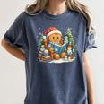 Gingerbread Reading Book Lovers Christmas Bookworm Librarian Women's Comfort Colors T-Shirt Moss Gingerbread Reading Book Lovers Christmas Bookworm Librarian Women's Comfort Colors T-Shirt Moss