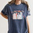 God Says I Am Book Bible Verse Christian Girls Women Women's Comfort Colors T-Shirt Moss