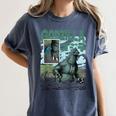 Godzilla Ocean Scene Comic Book Illustration Movie Monster Women's Comfort Colors T-Shirt Moss Godzilla Ocean Scene Comic Book Illustration Movie Monster Women's Comfort Colors T-Shirt Moss