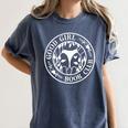 Good Girl Book Club Dark Romance Reader Morally Grey Women's Comfort Colors T-Shirt Moss