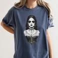 Gothic Goth Girl Woman Movie Book Art Women's Comfort Colors T-Shirt Moss Gothic Goth Girl Woman Movie Book Art Women's Comfort Colors T-Shirt Moss