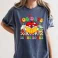 Groovy 100 Days In The Books Reading 100th Day Of School Women's Comfort Colors T-Shirt Moss Groovy 100 Days In The Books Reading 100th Day Of School Women's Comfort Colors T-Shirt Moss