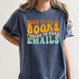 Groovy Born To Read Books Forced To Read Emails Reading Women's Comfort Colors T-Shirt Moss Groovy Born To Read Books Forced To Read Emails Reading Women's Comfort Colors T-Shirt Moss