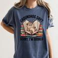 Groundhog Day Librarian Book Lover Reader Library Women's Comfort Colors T-Shirt Moss