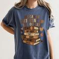 We Have The Same Heart History Month Book Lover Women Women's Comfort Colors T-Shirt Moss