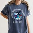 High Lords & Wingleaders Book Club Fantasy Storm Dragon Women's Comfort Colors T-Shirt Moss High Lords & Wingleaders Book Club Fantasy Storm Dragon Women's Comfort Colors T-Shirt Moss
