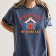 Home Is Where My Books Are Women's Comfort Colors T-Shirt Moss