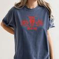 Horny Bull Romance Reader Shirt Spicy Books Bull Pun Women's Comfort Colors T-Shirt Moss Horny Bull Romance Reader Shirt Spicy Books Bull Pun Women's Comfort Colors T-Shirt Moss