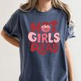 Hot Girls Read Book Lover Feminist Reader Premium Tri-Blend Women's Comfort Colors T-Shirt Moss