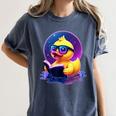 Humor Rubber Duck Reading Book Women's Comfort Colors T-Shirt Moss Humor Rubber Duck Reading Book Women's Comfort Colors T-Shirt Moss