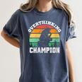 INTJ Introverts Shy Introvert Overthinking Champion Women's Comfort Colors T-Shirt Moss