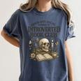 Introverted Book Club Member Anti Social Reader Women's Comfort Colors T-Shirt Moss Introverted Book Club Member Anti Social Reader Women's Comfort Colors T-Shirt Moss