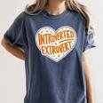 Introverted Extrovert People Hater Calm Peace Lover Women's Comfort Colors T-Shirt Moss Introverted Extrovert People Hater Calm Peace Lover Women's Comfort Colors T-Shirt Moss