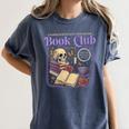 Introverted Romance Unapologetically Anti-Social Book Club Women's Comfort Colors T-Shirt Moss