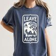 Introvert's Peaceful Solitude Graphic Leave Alone Quiet Women's Comfort Colors T-Shirt Moss Introvert's Peaceful Solitude Graphic Leave Alone Quiet Women's Comfort Colors T-Shirt Moss