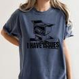 I Have Issues – Comic Book Collector Women's Comfort Colors T-Shirt Moss I Have Issues – Comic Book Collector Women's Comfort Colors T-Shirt Moss