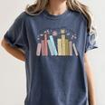 It's a Good Day To Read a Book Women's Comfort Colors T-Shirt Moss
