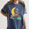 Just One More Chapter Love Book Reading Women's Comfort Colors T-Shirt Moss Just One More Chapter Love Book Reading Women's Comfort Colors T-Shirt Moss
