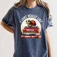 I Just Really Like Turtles And Books OK Turtle Reading Women's Comfort Colors T-Shirt Moss I Just Really Like Turtles And Books OK Turtle Reading Women's Comfort Colors T-Shirt Moss