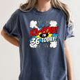 Ka-Pow 36 Years Old Comic Book 36th Birthday Super Hero Women's Comfort Colors T-Shirt Moss