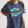 Kids Boys Benjamin Name Personalized Superhero Comic Book Women's Comfort Colors T-Shirt Moss Kids Boys Benjamin Name Personalized Superhero Comic Book Women's Comfort Colors T-Shirt Moss