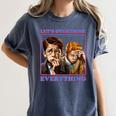 Let's Overthink Everything Shirt Antisocial Introvert Women's Comfort Colors T-Shirt Moss Let's Overthink Everything Shirt Antisocial Introvert Women's Comfort Colors T-Shirt Moss