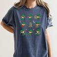 Librarian Book Lover Christmas Elf Reading Joy Women's Comfort Colors T-Shirt Moss Librarian Book Lover Christmas Elf Reading Joy Women's Comfort Colors T-Shirt Moss