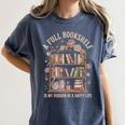 Librarian For Book Lover And Reader Reading Women's Comfort Colors T-Shirt Moss