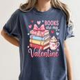 Librarian Books Are My Valentine Teacher Valentines Teach Women's Comfort Colors T-Shirt Moss Librarian Books Are My Valentine Teacher Valentines Teach Women's Comfort Colors T-Shirt Moss