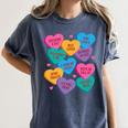 Librarian Shirt Valentines Book Worm Reading Tshirt Premium Tri-Blend Women's Comfort Colors T-Shirt Moss