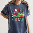 Library Crew Book Lovers Reader Teacher Librarian Christmas Women's Comfort Colors T-Shirt Moss Library Crew Book Lovers Reader Teacher Librarian Christmas Women's Comfort Colors T-Shirt Moss